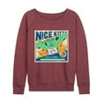 thumbnail image 1 of Monsters Inc - Nice Kitty - Women's Lightweight French Terry Long Sleeve Shirt, 1 of 5