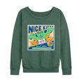 thumbnail image 1 of Monsters Inc - Nice Kitty - Women's Lightweight French Terry Long Sleeve Shirt, 1 of 5