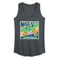 thumbnail image 1 of Monsters Inc - Nice Kitty - Women's Racerback Tank Top, 1 of 5