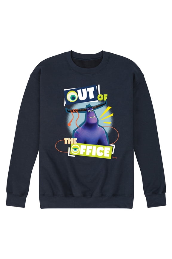 - Out Of The Office Tylor - Men's Crew Neck Fleece Pullover