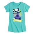 thumbnail image 1 of Monsters Inc. - Out Of The Office Tylor - Toddler & Youth Girls Short Sleeve Graphic T-Shirt, 1 of 5