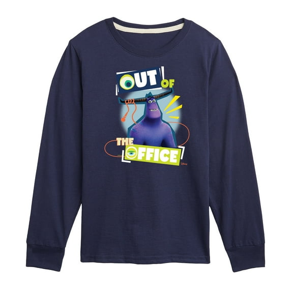 Monsters Inc. - Out Of The Office Tylor - Toddler & Youth Long Sleeve Graphic T-Shirt
