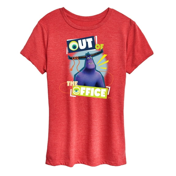 Monsters Inc. - Out Of The Office Tylor - Women's Raglan Graphic T-Shirt