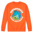 thumbnail image 1 of Monsters Inc.  - Overworked Under Caffeinated - Men's Crew Neck Fleece Pullover, 1 of 6