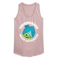 thumbnail image 1 of Monsters Inc. - Overworked Under Caffeinated - Women's Racerback Tank Top, 1 of 5