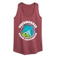 thumbnail image 1 of Monsters Inc. - Overworked Under Caffeinated - Women's Racerback Tank Top, 1 of 5