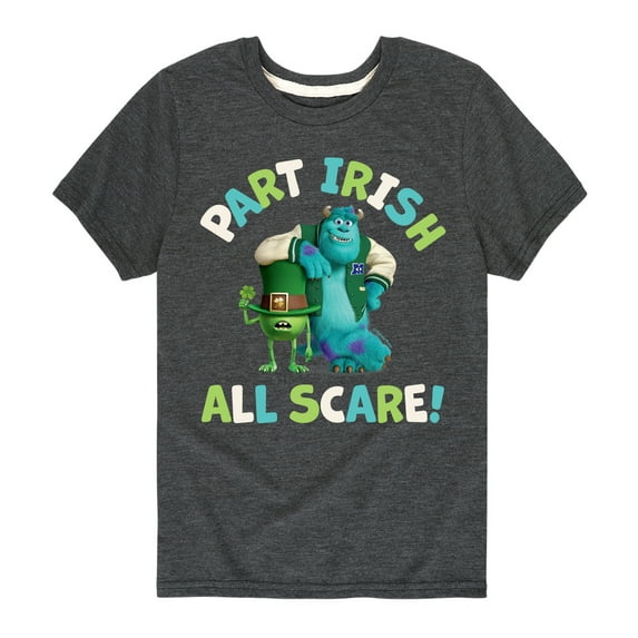 Monsters Inc - Part Irish All Scare - Toddler And Youth Short Sleeve Graphic T-Shirt