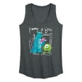 thumbnail image 1 of Monsters Inc. - Peek A Boo  - Women's Racerback Tank Top, 1 of 5
