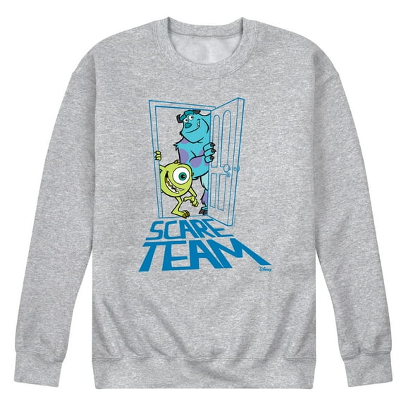 Monsters Inc. - Scare Team  - Men's Crew Neck Fleece Pullover