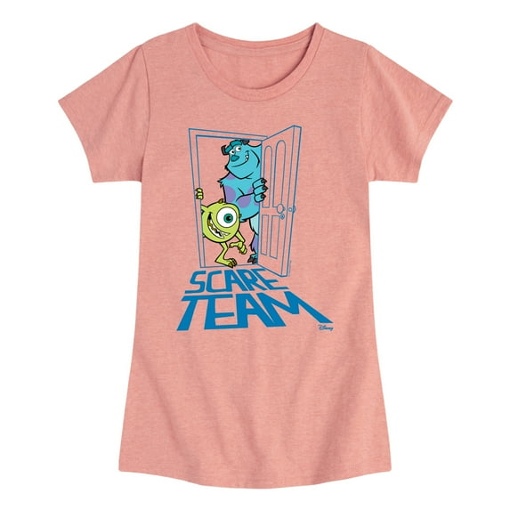 Monsters Inc. - Scare Team - Toddler & Youth Girls Short Sleeve Graphic T-Shirt