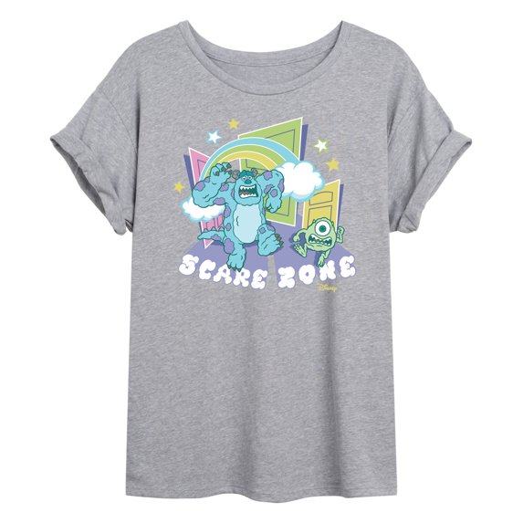Monsters Inc. - Scare Zone In The Clouds - Women's Oversized T-Shirt