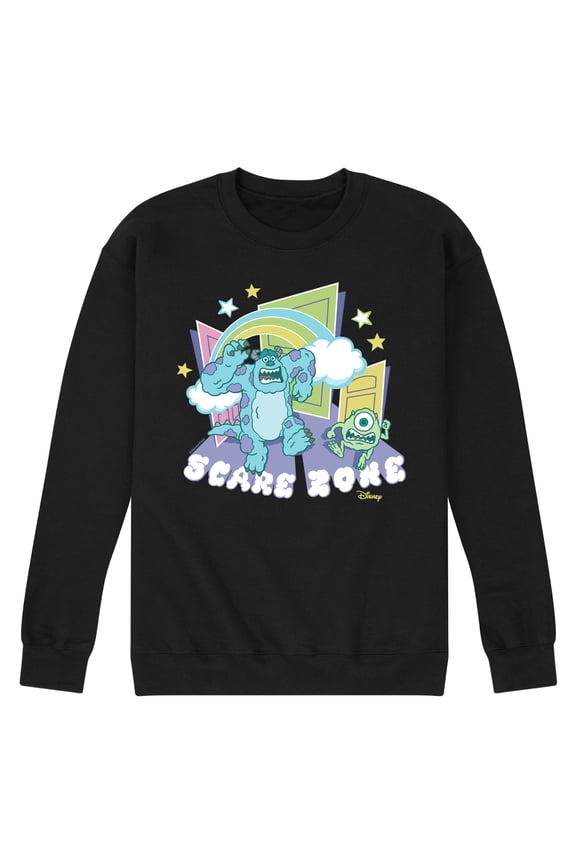 Monsters Inc. - Scare Zone In The Clouds - Men's Crew Neck Fleece Pullover