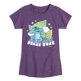 thumbnail image 1 of Monsters Inc. - Scare Zone In The Clouds - Toddler & Youth Girls Short Sleeve Graphic T-Shirt, 1 of 5