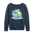 thumbnail image 1 of Monsters Inc. - Scare Zone In The Clouds  - Women's Lightweight French Terry Long Sleeve Shirt, 1 of 5