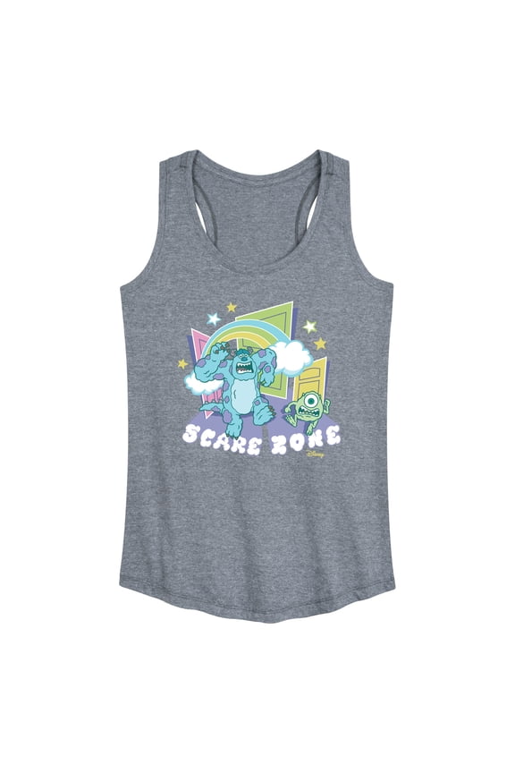 Monsters Inc. - Scare Zone In The Clouds  - Women's Racerback Tank Top
