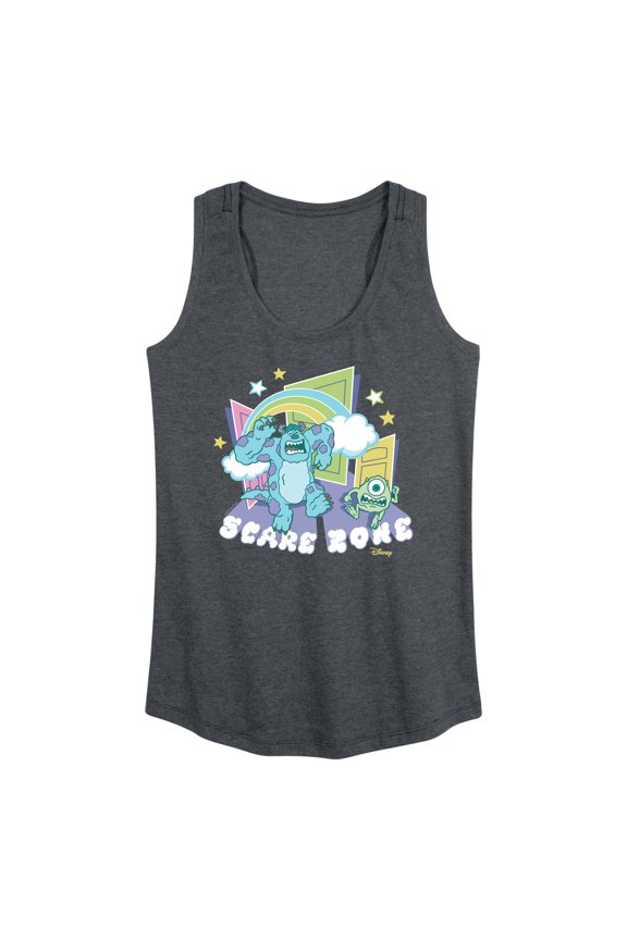 Monsters Inc. - Scare Zone In The Clouds - Women's Racerback Tank Top