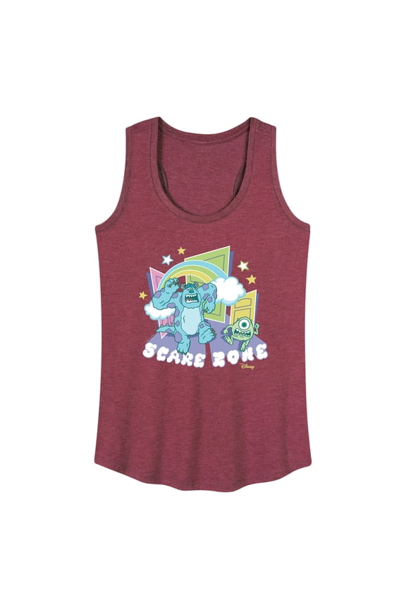 Monsters Inc. - Scare Zone In The Clouds - Women's Racerback Tank Top