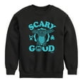 thumbnail image 1 of Monsters Inc. - Scary Good  - Toddler & Youth Crewneck Fleece Sweatshirt, 1 of 5