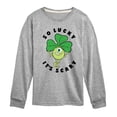 thumbnail image 1 of Monsters Inc - So Lucky It's Scary - Toddler And Youth Long Sleeve Graphic T-Shirt, 1 of 4