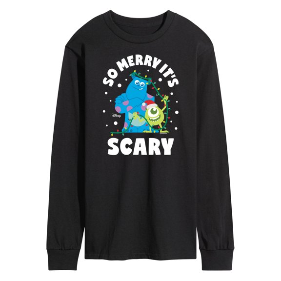 Monsters Inc - So Merry Its Scary - Men's Long Sleeve T-Shirt