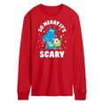thumbnail image 1 of Monsters Inc - So Merry Its Scary - Men's Long Sleeve T-Shirt, 1 of 4