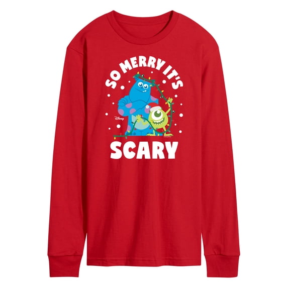 Monsters Inc - So Merry Its Scary - Men's Long Sleeve T-Shirt