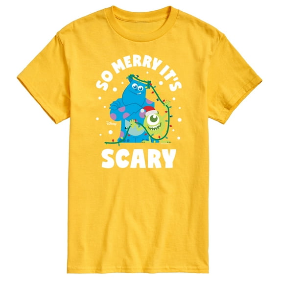 Monsters Inc - So Merry Its Scary - Men's Short Sleeve Graphic T-Shirt