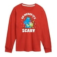 thumbnail image 1 of Monsters Inc - So Merry Its Scary - Toddler And Youth Long Sleeve Graphic T-Shirt, 1 of 5