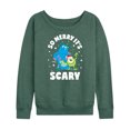 thumbnail image 1 of Monsters Inc - So Merry Its Scary - Women's Lightweight French Terry Long Sleeve Shirt, 1 of 5