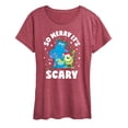 thumbnail image 1 of Monsters Inc - So Merry Its Scary - Women's Short Sleeve Graphic T-Shirt, 1 of 5