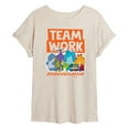 thumbnail image 1 of Monsters Inc. - Teamwork - Women's Oversized T-Shirt, 1 of 5