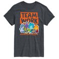 thumbnail image 1 of Monsters Inc.  - Teamwork - Men's Short Sleeve Graphic T-Shirt, 1 of 5