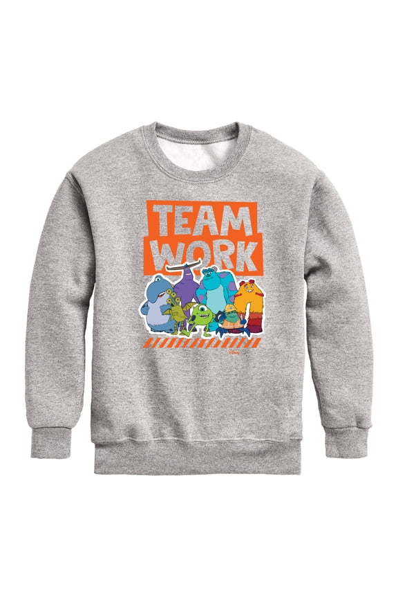 - Teamwork - Toddler & Youth Crewneck Fleece Sweatshirt