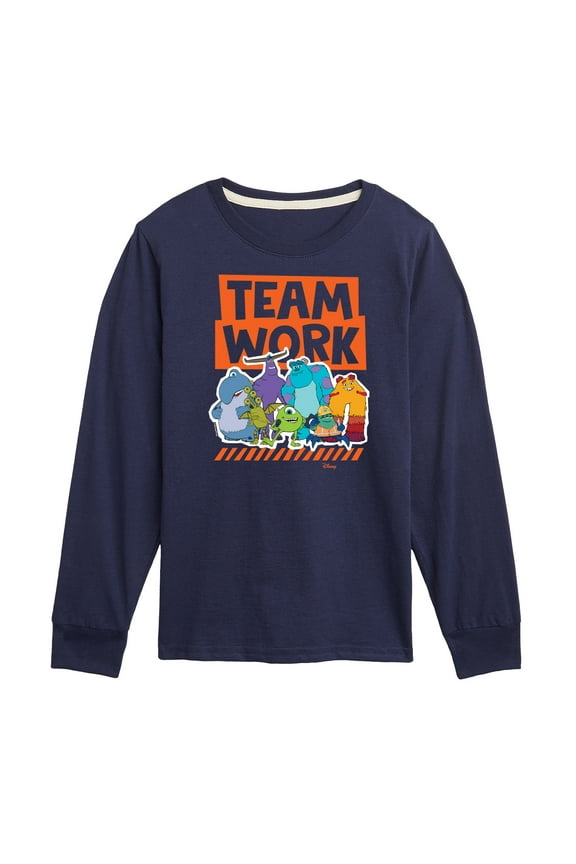 - Teamwork - Toddler & Youth Long Sleeve Graphic T-Shirt