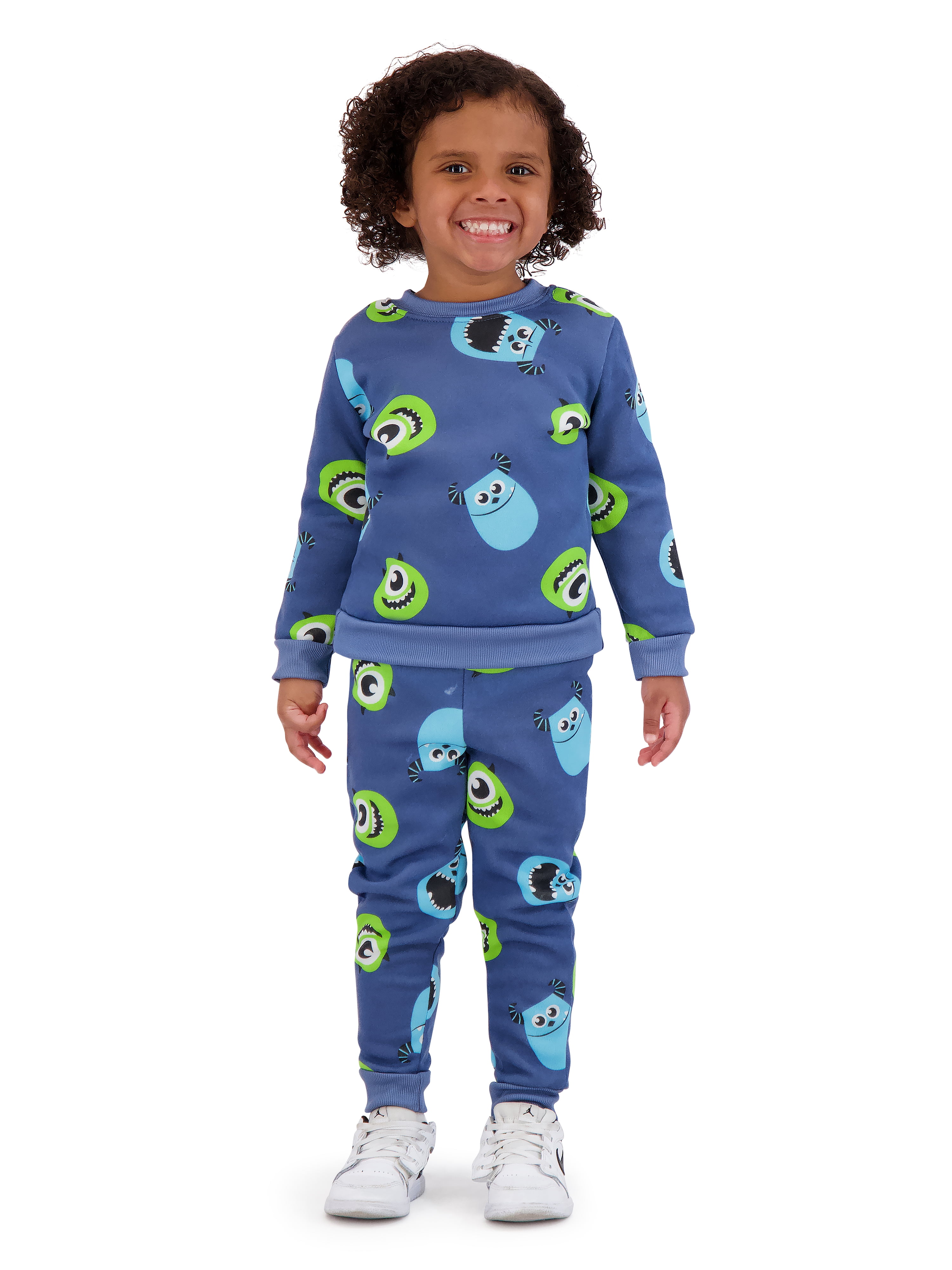 Monsters, Inc. Toddler Boys 2 Piece Printed Jogger Set, Size 2T-4T