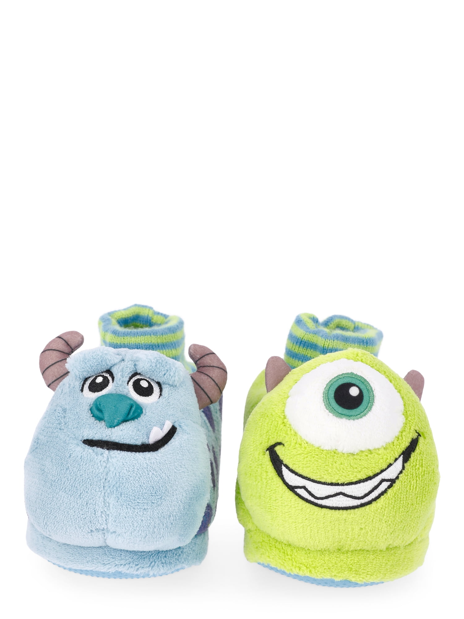 Monsters Inc Toddler Boys and Girls Sock Top Slippers