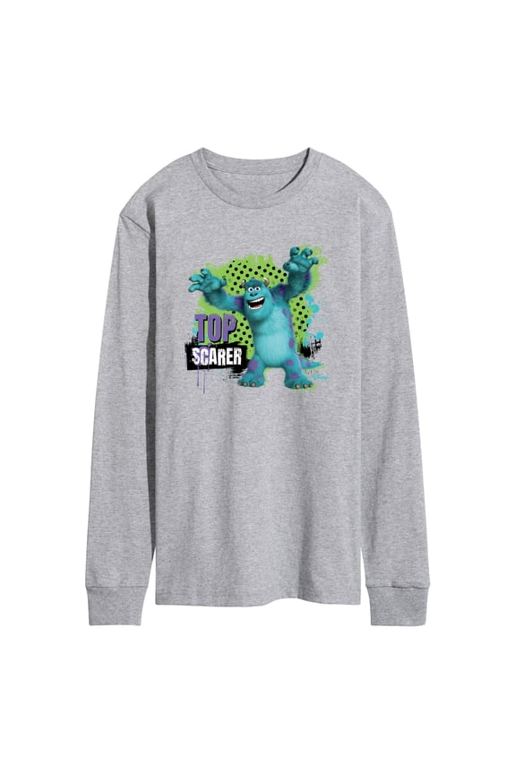 Monsters Inc. - Top Scarer - Men's Long Sleeve T-Shirt