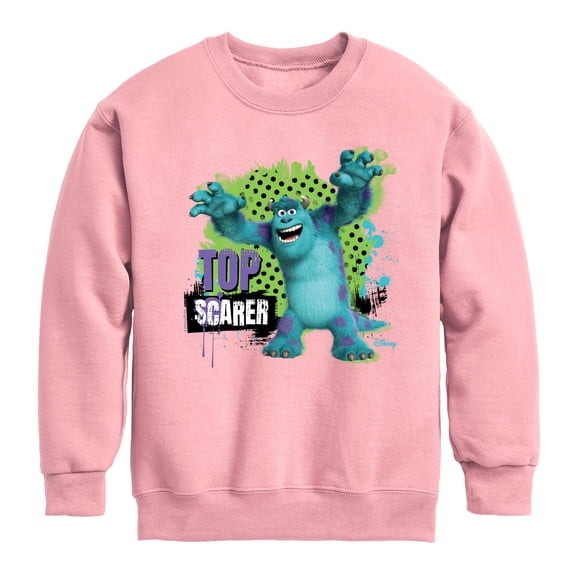 Monsters Inc. - Top Scarer - Toddler & Youth Crewneck Fleece Sweatshirt