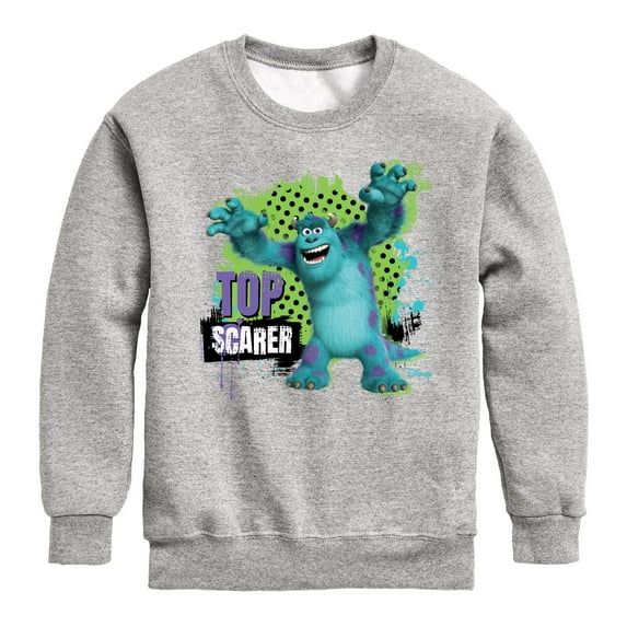 Monsters Inc. - Top Scarer - Toddler & Youth Crewneck Fleece Sweatshirt