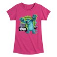 thumbnail image 1 of Monsters Inc. - Top Scarer - Toddler & Youth Girls Short Sleeve Graphic T-Shirt, 1 of 5