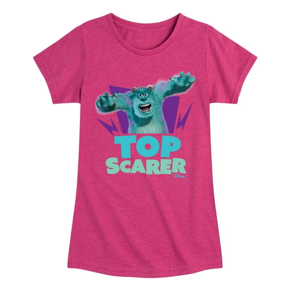 Monsters Inc. - Top Scarer - Toddler & Youth Girls Short Sleeve Graphic T-Shirt
