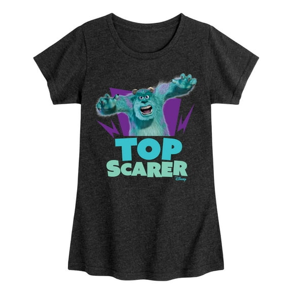 Monsters Inc. - Top Scarer  - Toddler & Youth Girls Short Sleeve Graphic T-Shirt