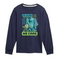 thumbnail image 1 of Monsters Inc. - We Scare Because We Care  - Toddler & Youth Long Sleeve Graphic T-Shirt, 1 of 5