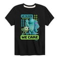 thumbnail image 1 of Monsters Inc. - We Scare Because We Care  - Toddler & Youth Short Sleeve Graphic T-Shirt, 1 of 5
