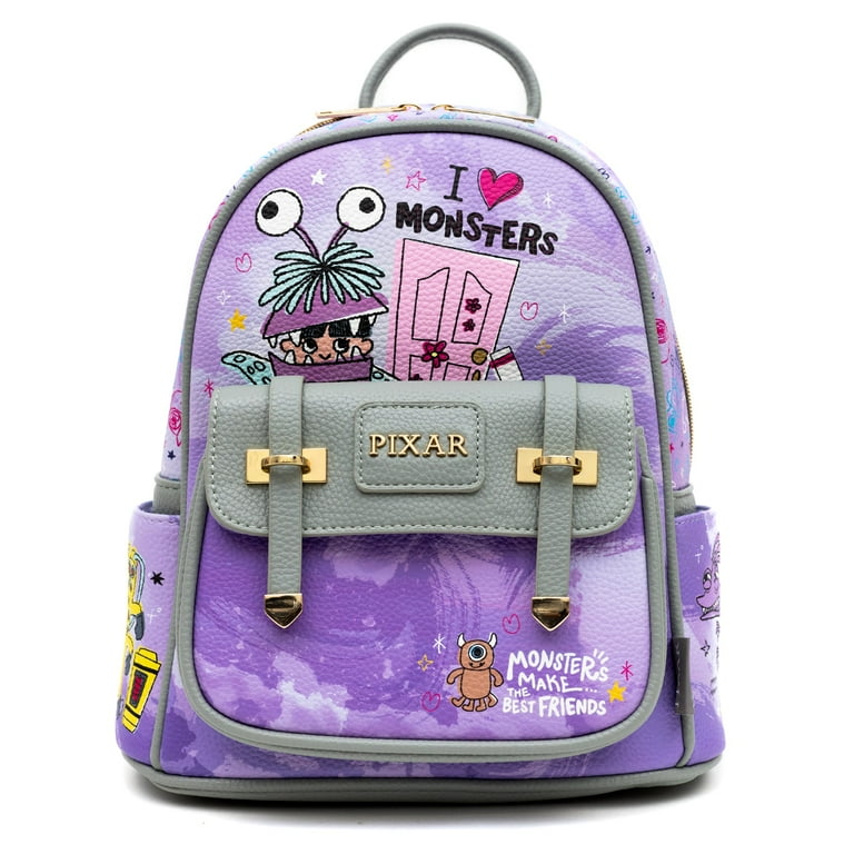 Monsters Inc. WondaPop 11 Vegan Leather Fashion Mini Backpack Walmart