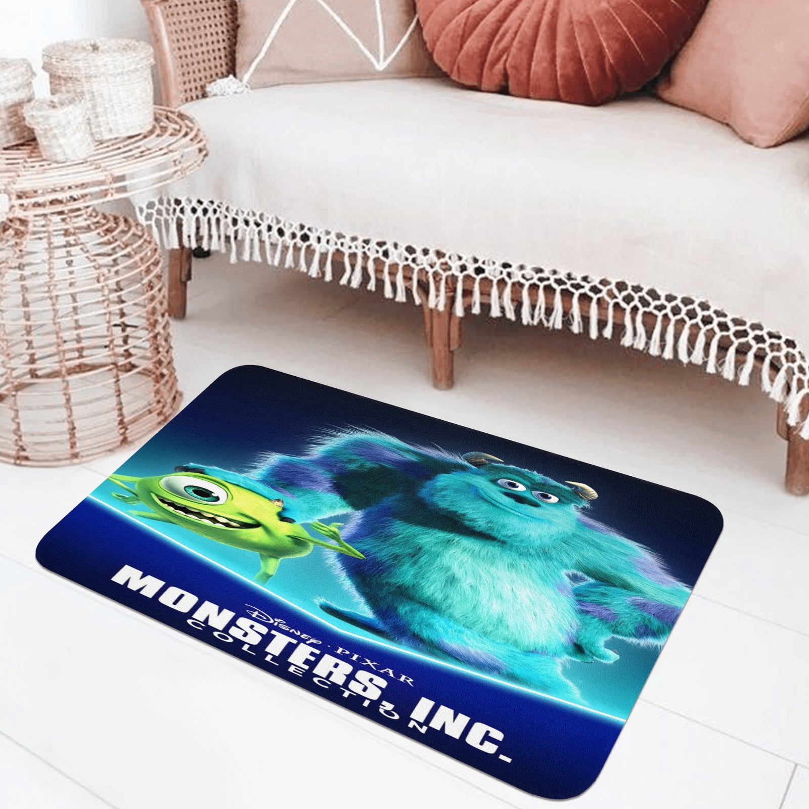 Monsters, Inc mat is the ideal choice for your home, combining comfort ...