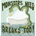 thumbnail image 1 of Monsters Need Breaks Too! Second Edition, (Hardcover), 1 of 1