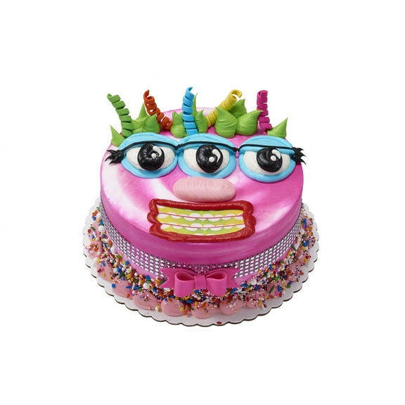 Monsters Round Cake