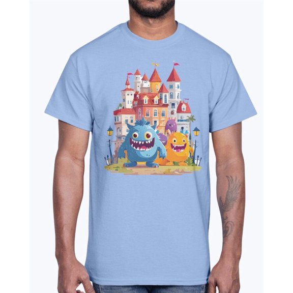 Monsters Shirt, Tee Shirt with Monsters, Funny Monsters T-Shirt