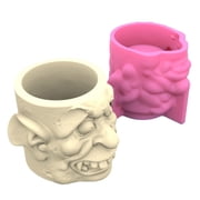 Monsters Silicone Flower Pots Mold Planter Concrete Molds Plaster Clay Resin Mold Craft Home Decor